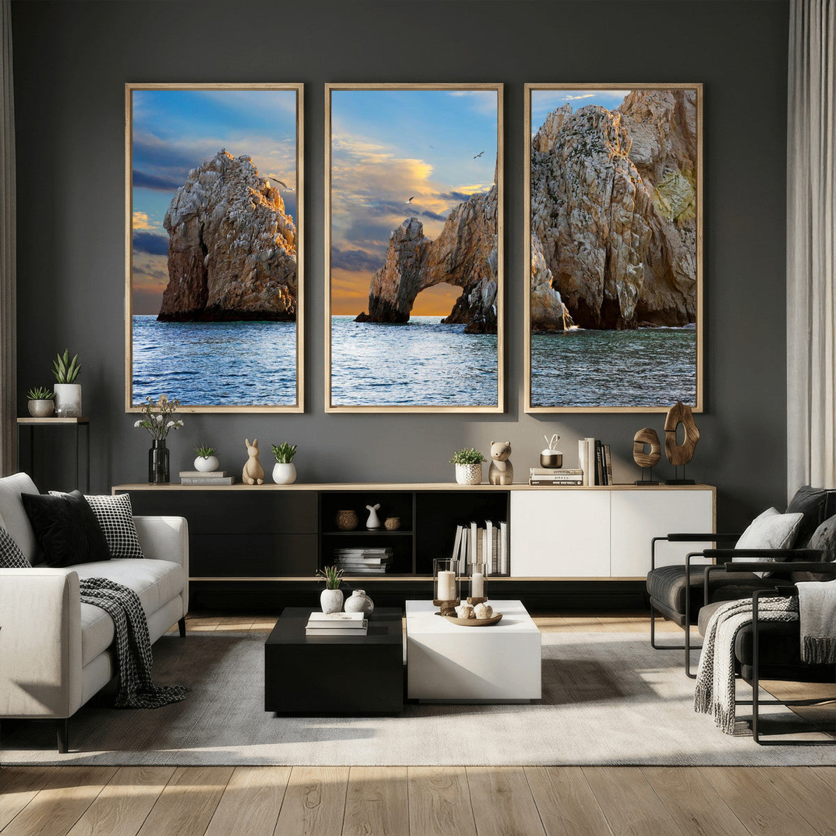 The Arch Cabo San Lucas Ocean Arch Wall Art Canvas Print,