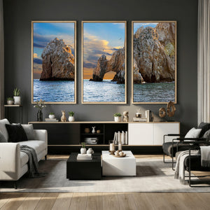 The Arch Cabo San Lucas Ocean Arch Wall Art Canvas Print,