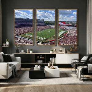 Georgia Bulldogs Stadium Wall Art Canvas Print, Sanford