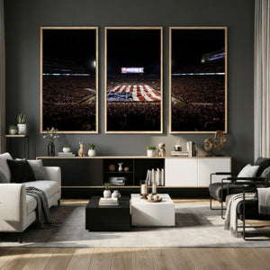 Oklahoma Memorial Stadium Wall Art Canvas Print – Oklahoma