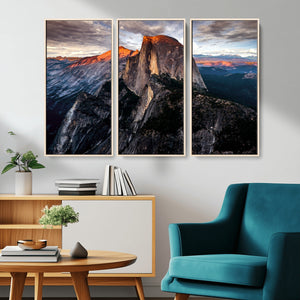 Half Dome Yosemite Wall Art – Majestic Mountain Landscape