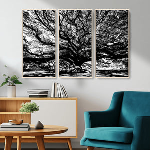 Mighty Angel Oak Wall Art | Angel Oak Tree Art Print