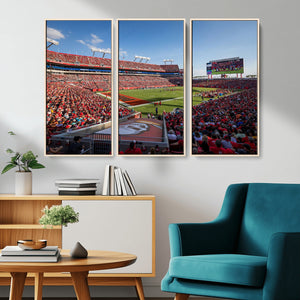 Florida Tampa Raymond James Stadium Wall Art Canvas Print -