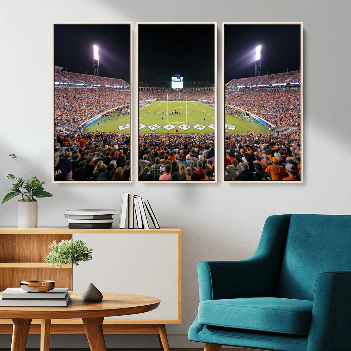 Virginia Cavaliers Football Team Print - Charlottesville