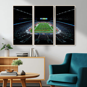 Denver Broncos Football Team Print Canvas- Denver Empower