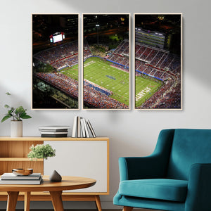 Florida Atlantic University Owls Canvas Print, Football Team