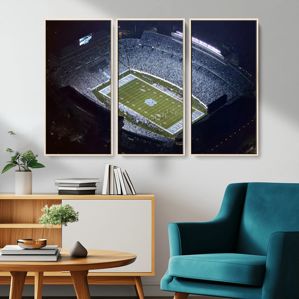 University of North Carolina Tar Heels Football Team Print -
