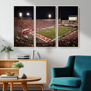 Indiana University Hoosiers Football Team Print Canvas -