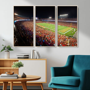 Iowa State University Cyclones Canvas Print, Football Team
