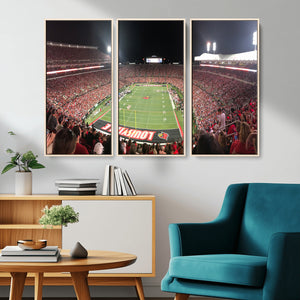 University of Louisville Cardinals Football Team Print -