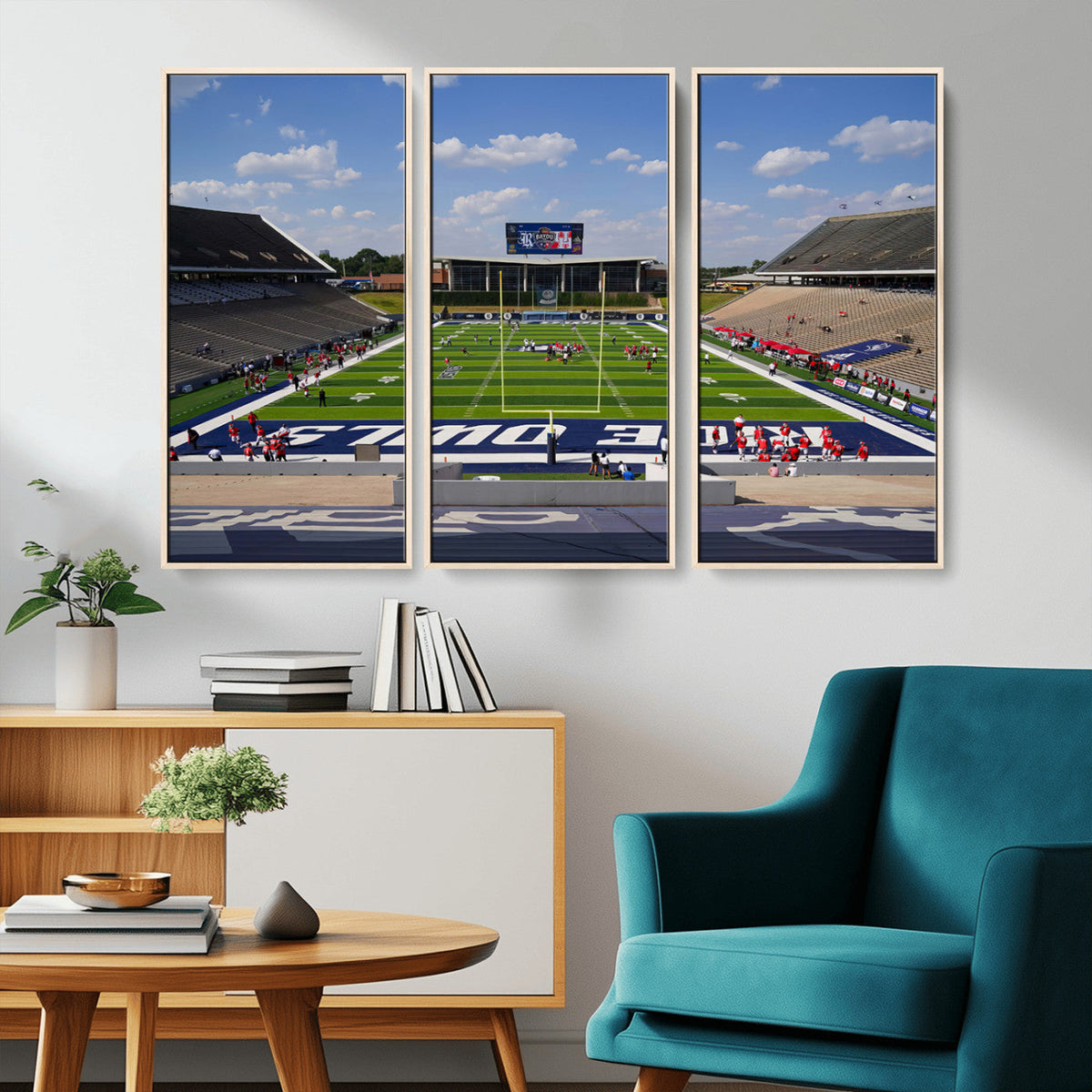 Rice University Owls Football Team Print - Houston Rice