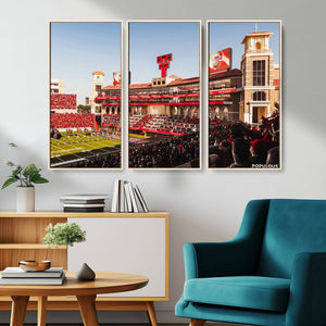 Jones AT&T Stadium Texas Tech Red Raiders Wall Art | Large