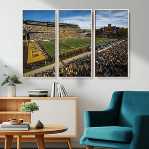 University of Wyoming Cowboys Football Team Print - Laramie