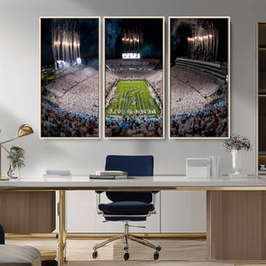 Penn Stadium Football Wall Art Canvas Print, Pennsylvania