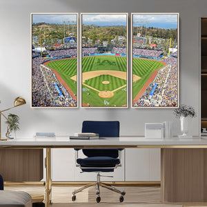Citi Field Wall Art Print | 3-Panel New York Mets Baseball