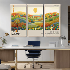 Yayoi Kusama Wall Art Print – Yayoi Kusama Wabi Sabi
