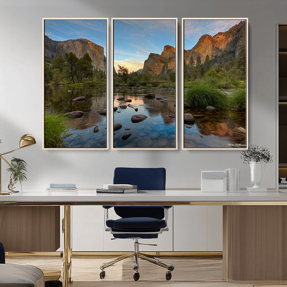 Yosemite Valley Wall Art Canvas Print – Framed El Capitan