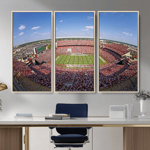 William Brice Stadium Wall Art Canvas Print – Stadium Crowd