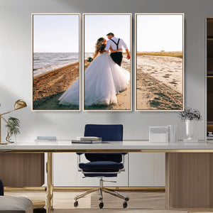 Framed Custom Canvas Print - Personalized Wall Art for Home