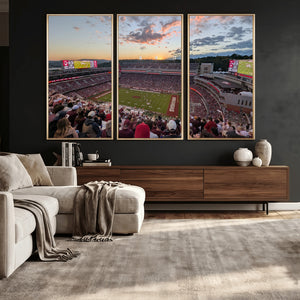 Donald W. Reynolds Razorback Stadium Wall Art Canvas Print –