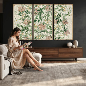 William Morris Jasmine 1872 Canvas Wall Art — Arts and