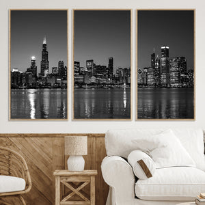 Chicago Wall Art Canvas Print
