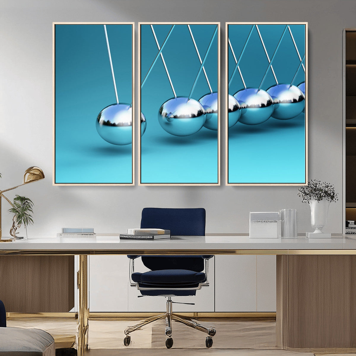 Newton Wall Art Canvas Print