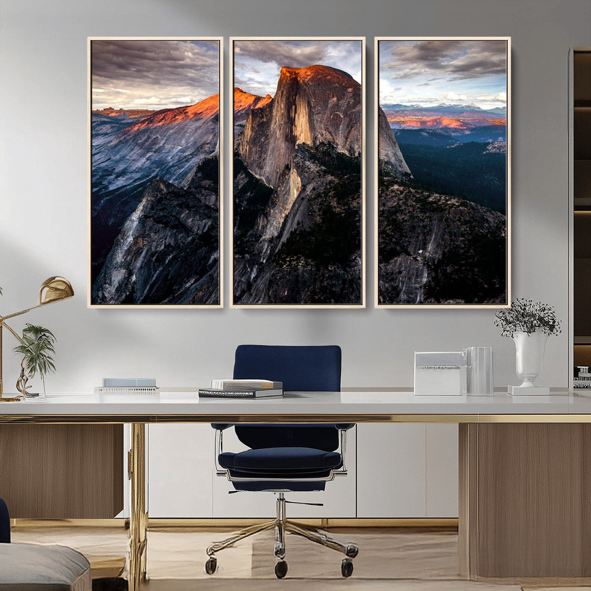 Half Dome Yosemite Wall Art – Majestic Mountain Landscape