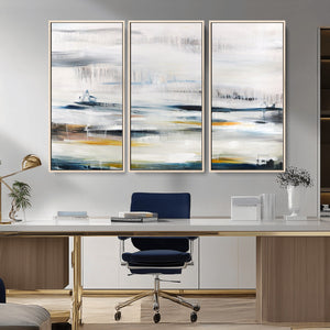 Soft Color Abstract Canvas Print