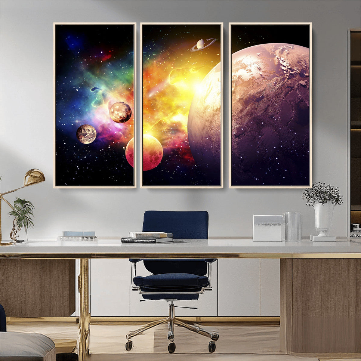 Space and Galaxy Canvas Print
