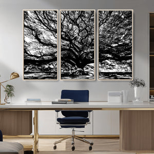 Mighty Angel Oak Wall Art | Angel Oak Tree Art Print