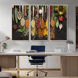 Spices Wall Art Canvas Print