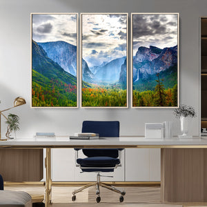 Yosemite National Park El Capitan Landscape Wall Art,