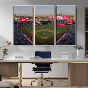 Los Angeles Angels Baseball Canvas Print - Anaheim Angel