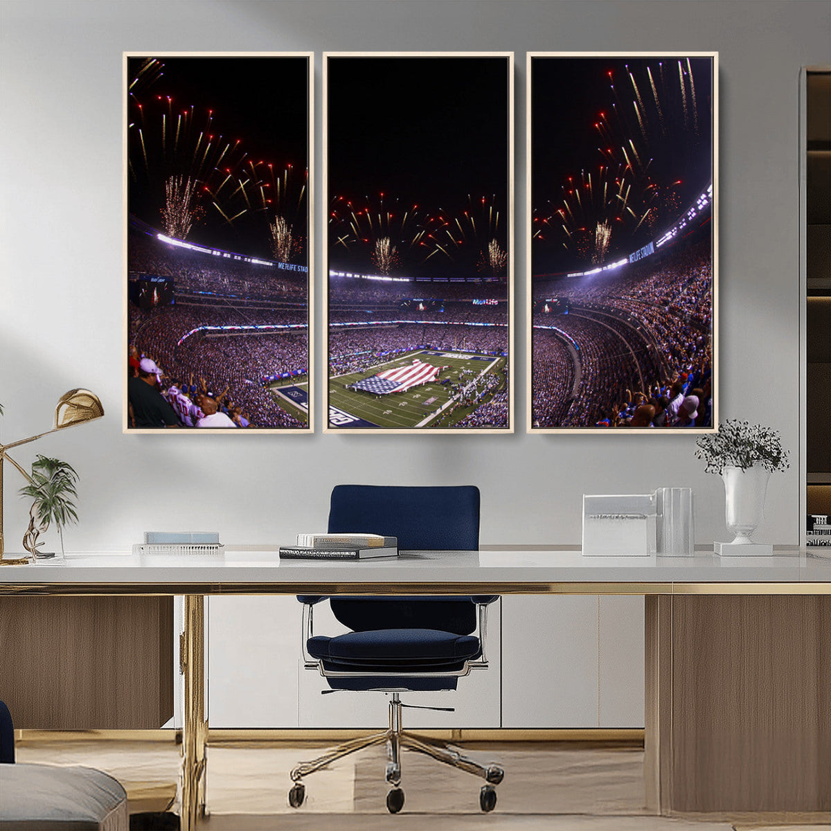 New York Giants Football Team Print - East Rutherford