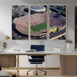 Michigan Wolverines Football Team Print - Ann Arbor Michigan