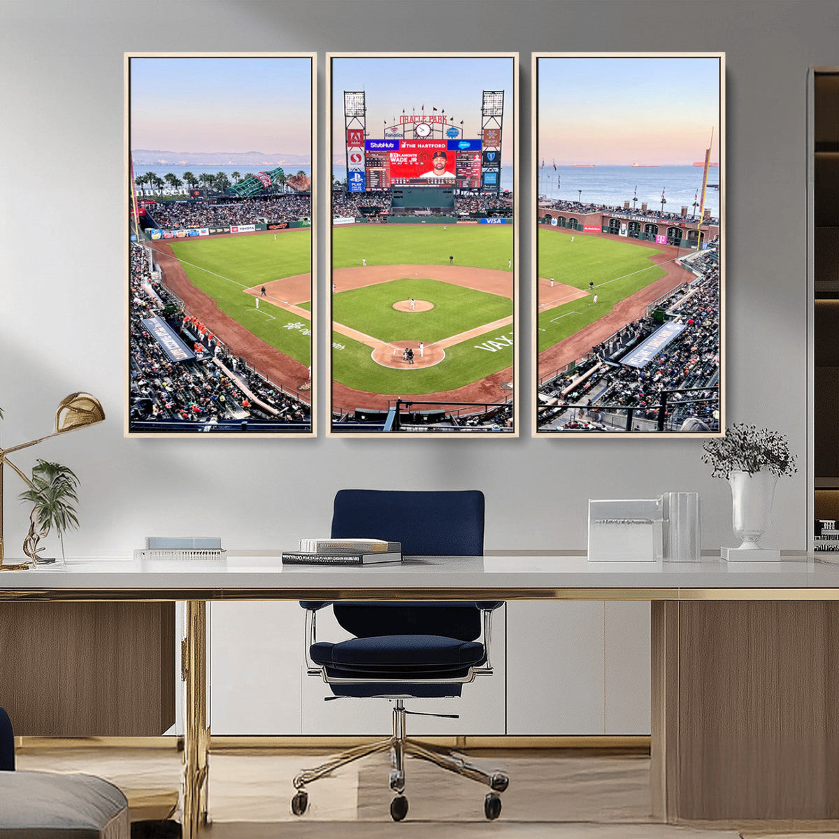 San Francisco Giants Baseball Team Print - Oracle Park