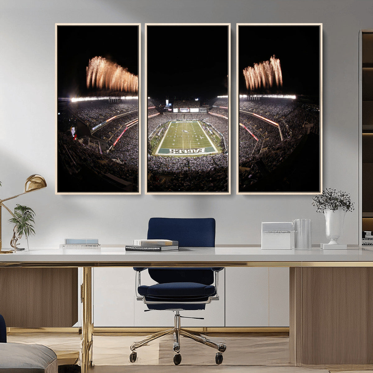 Eagles Field Stadium Wall Art - Lincoln Financial Field