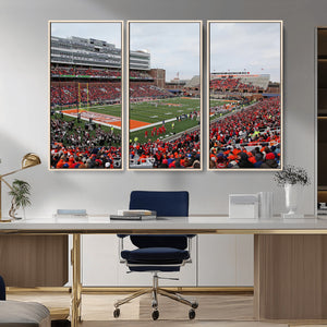 University of Illinois Fighting Illini Football Team Print -