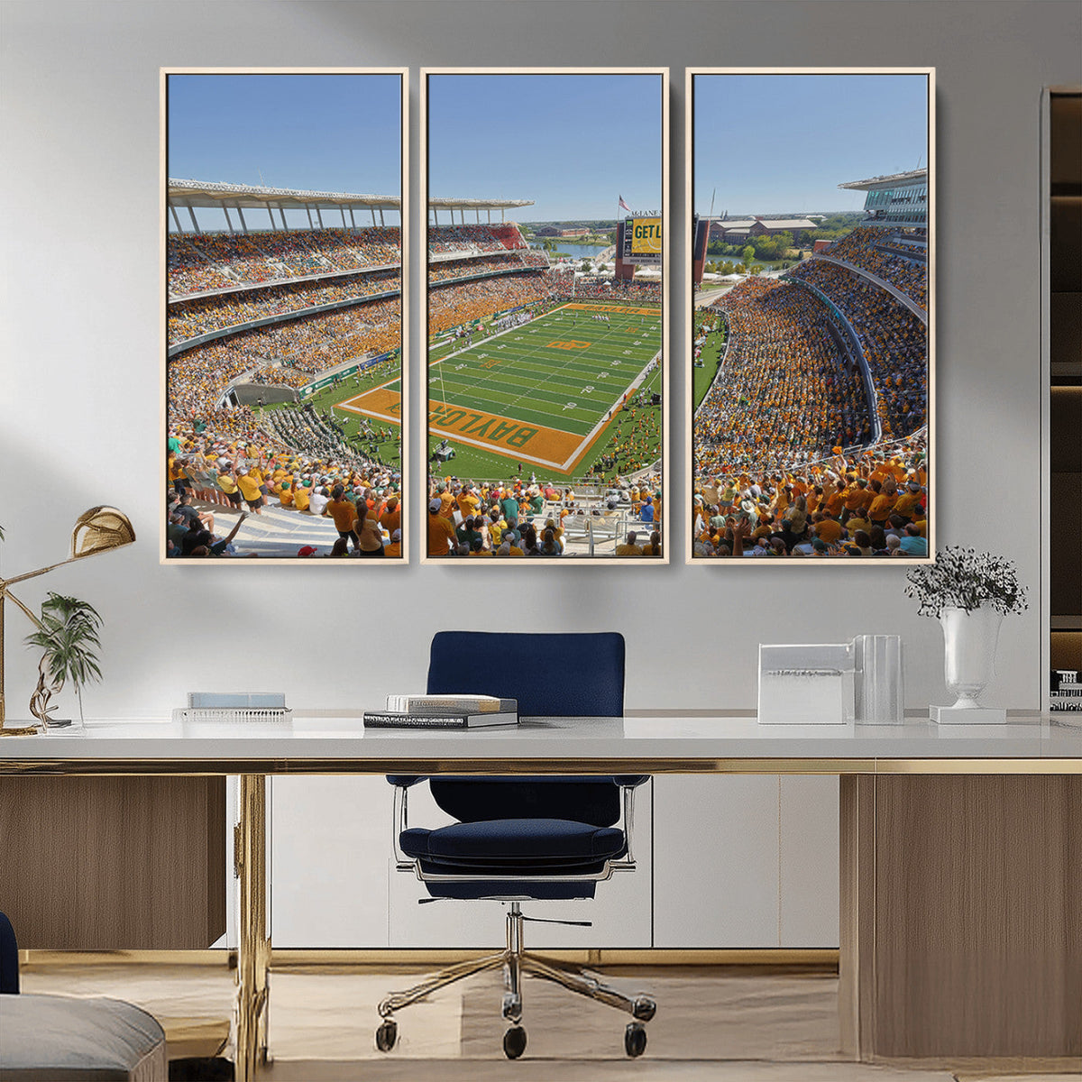 Baylor University Bears Football Team Print - Waco McLane