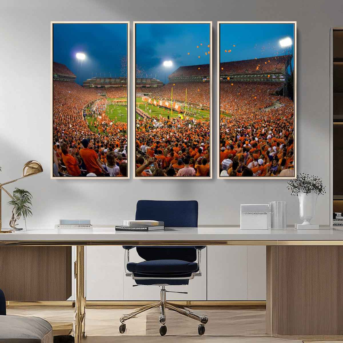 Clemson University Tigers Football Team Print - Clemson