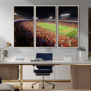 Iowa State University Cyclones Canvas Print, Football Team