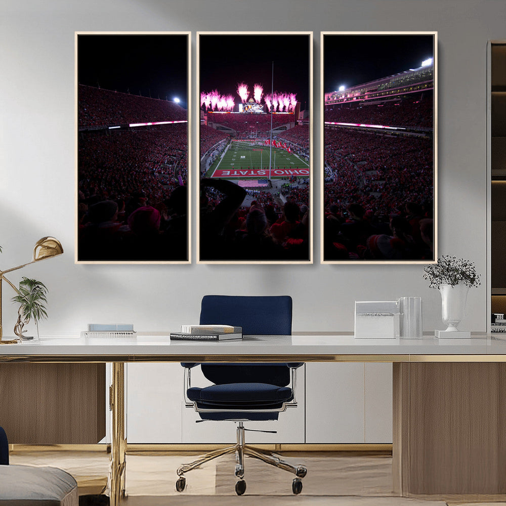 Ohio State University Buckeyes Football Team Print -