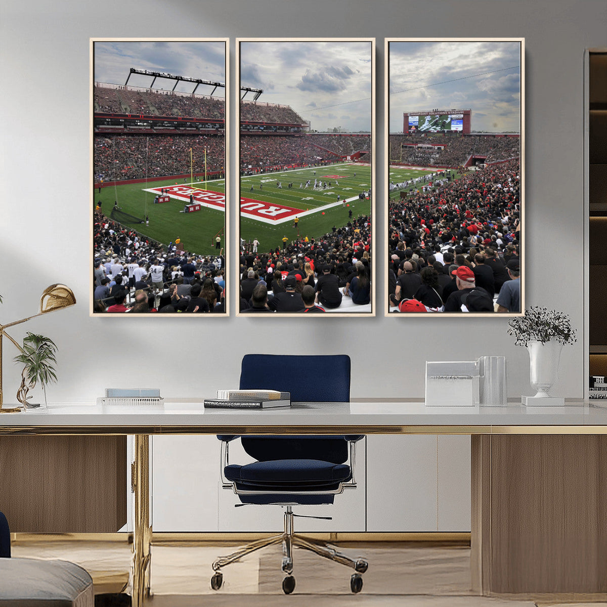 Rutgers Scarlet Knights Football Team Print - SHI Stadium,