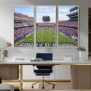 TCU Horned Frogs Football Team Print - Fort Worth Amon G.