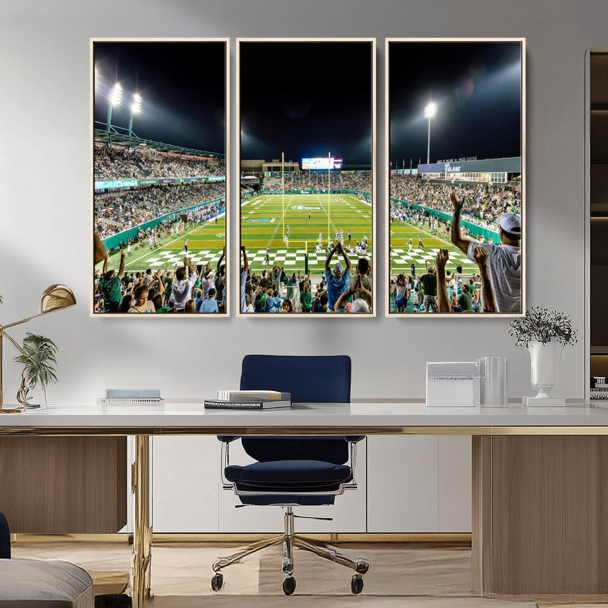 The Tulane University Green Wave Football Team Print - New