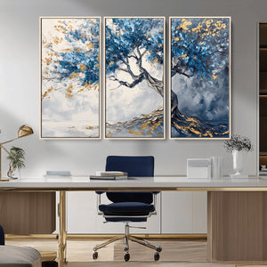 Abstract Tree Painting Canvas Wall Art | Tree of Life
