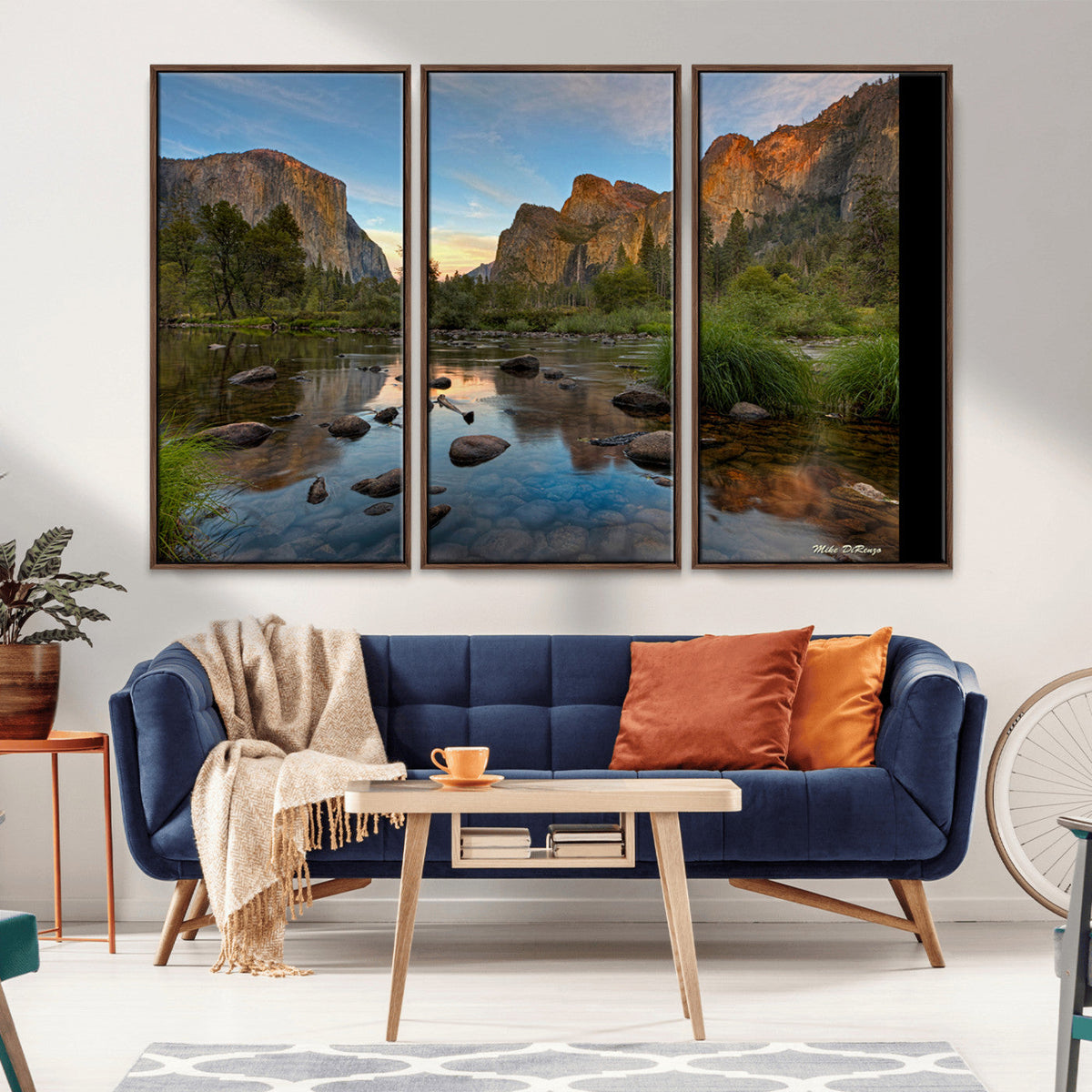 Yosemite Valley Wall Art Canvas Print – Framed El Capitan