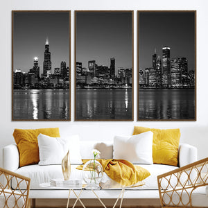 Chicago Wall Art Canvas Print