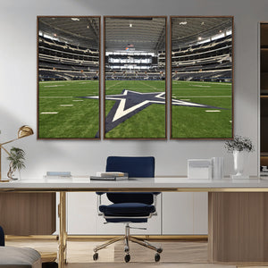 Dallas Cowboys Football Team Print - Arlington AT&T Stadium